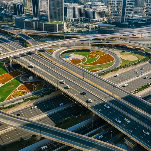 Решения для производства резины в строительстве дорог и мостов